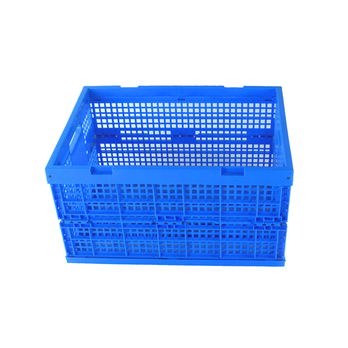 Plastic Collapsible Bulk Boxes Stackable Storage Bins Bulk