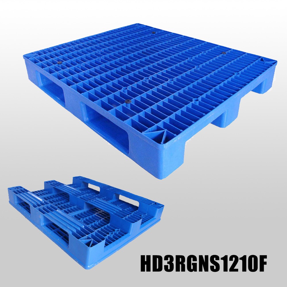 Plastic pallet with 3 runners open deck 1200*1000*160mm
