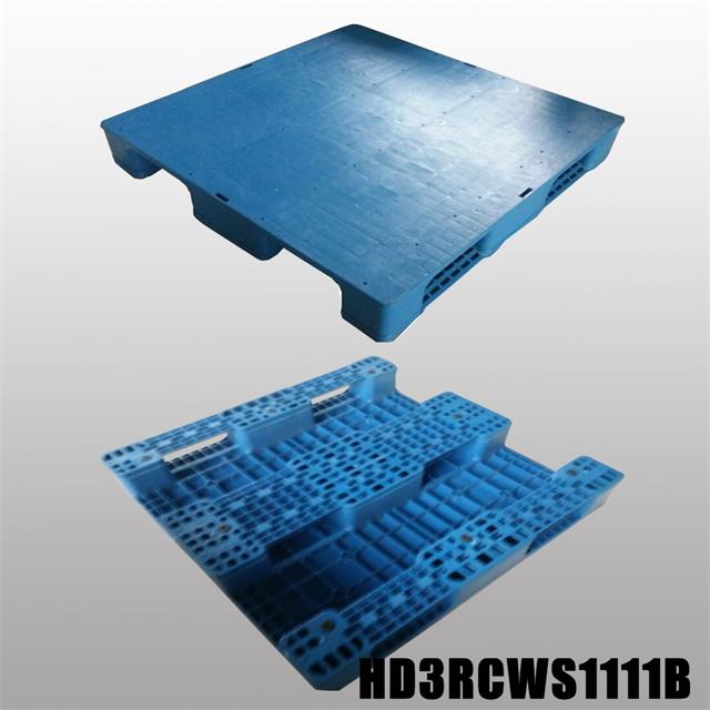 Recyclable Steel Tubes 1100*1100Transport Plastic Pallet 