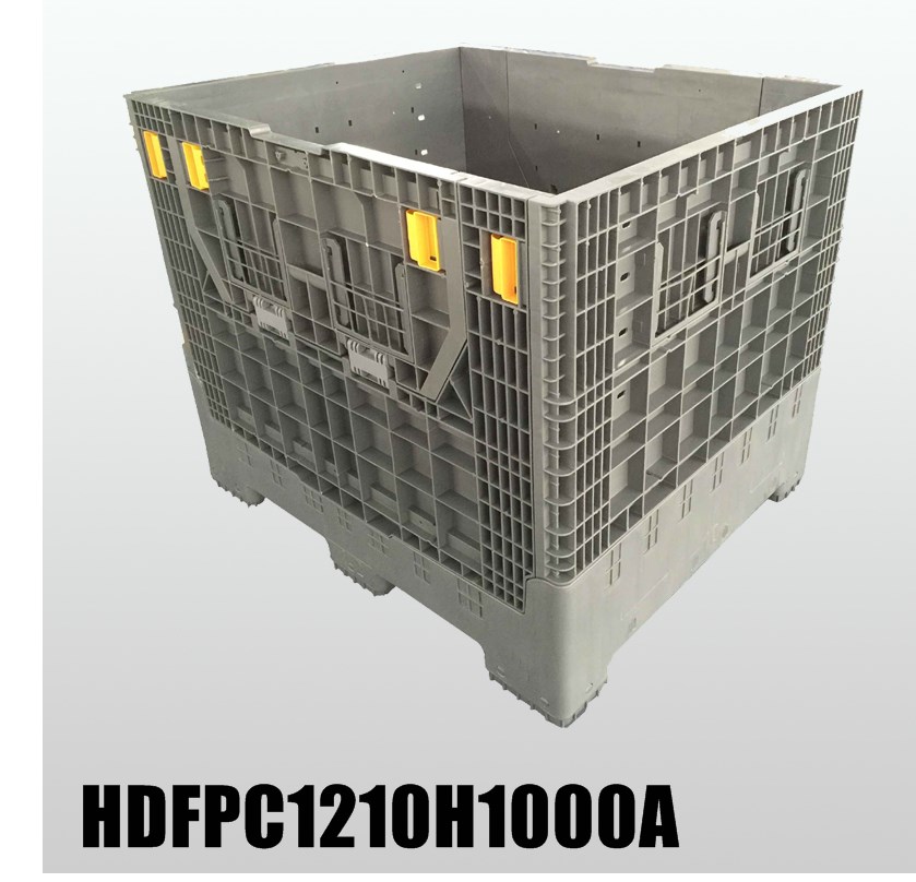 Foldable Pallet Container Bulk Plastic Storage Containers