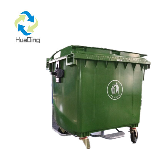 Outdoor Trash Cans with Wheels for Sale