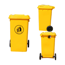 100L Moving Plastic Outdoor Garbage Bin