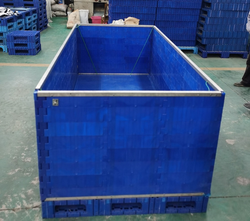 Rigid Customized Plastic Foldable Pallet Container with Lid Buy