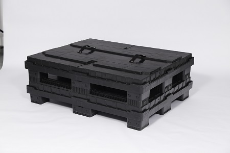 Stackable Heavy Duty Plastic Collapsible Shipping Sleeves Box
