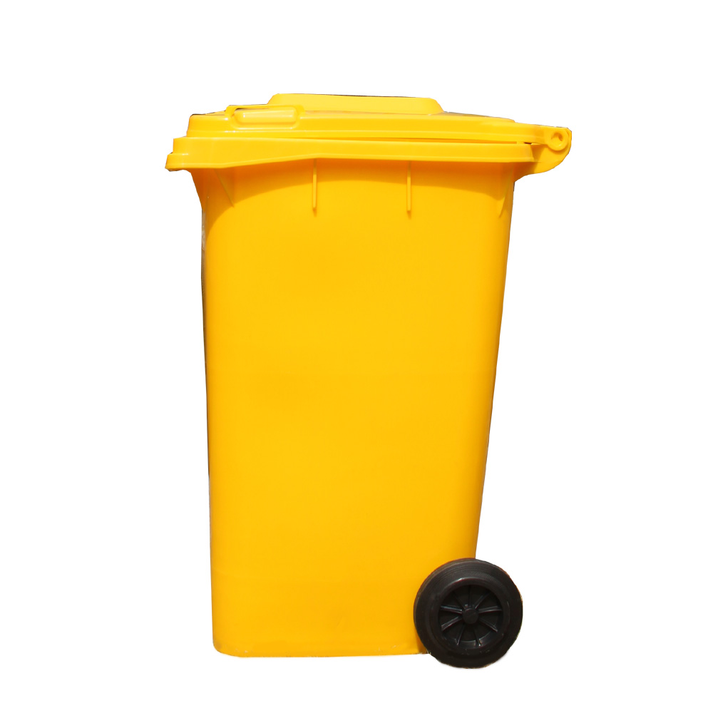 240L Outdoor Trash Cans on Wheels