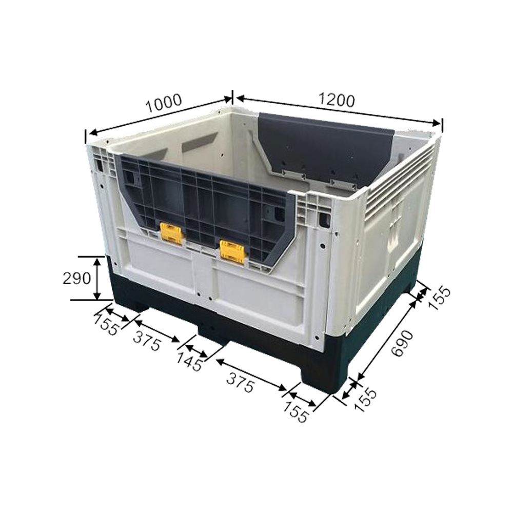 Food Grade Plastic Crate for Transportation And Storage
