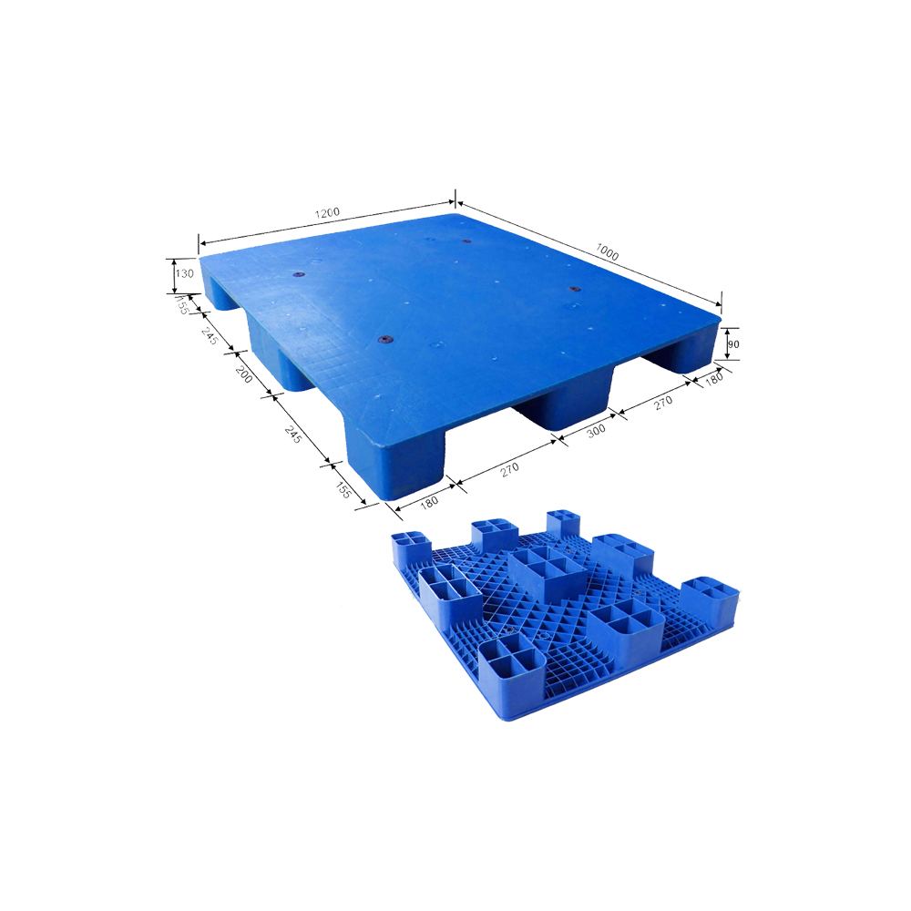 Heavy Duty Smooth Surface 9feets Plastic Pallet