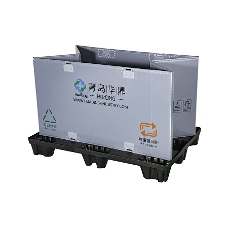 Sleeves Foldable Plastic PP Pallet Box 