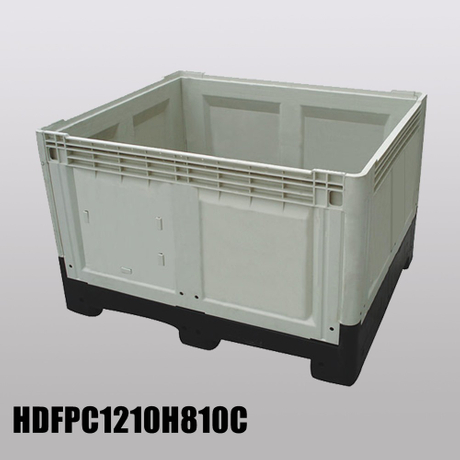  Plastic Folding Pallet Box for Sale with Steel Tube