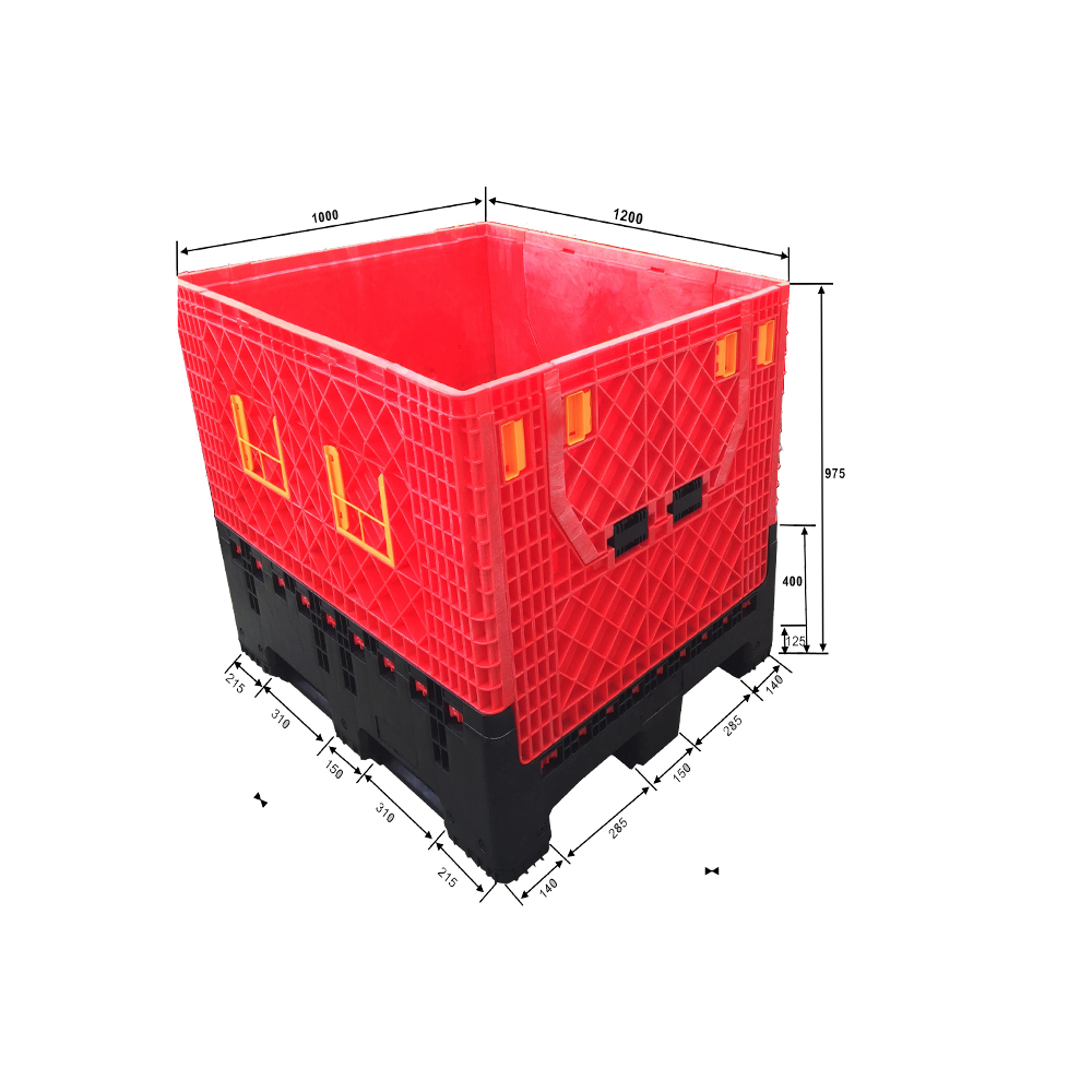 Stackable Heavy Duty Plastic Storage Containers with Lid