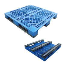 1200*1200 Three Runners Open Deck Heavy Duty Stackable Plastic Pallets 