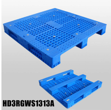 1300*1300 Three Runners Open Deck Steel Reinforced Plastic Pallet