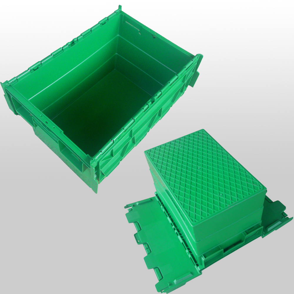 Plastic stack and nest containers 600x400x360mm